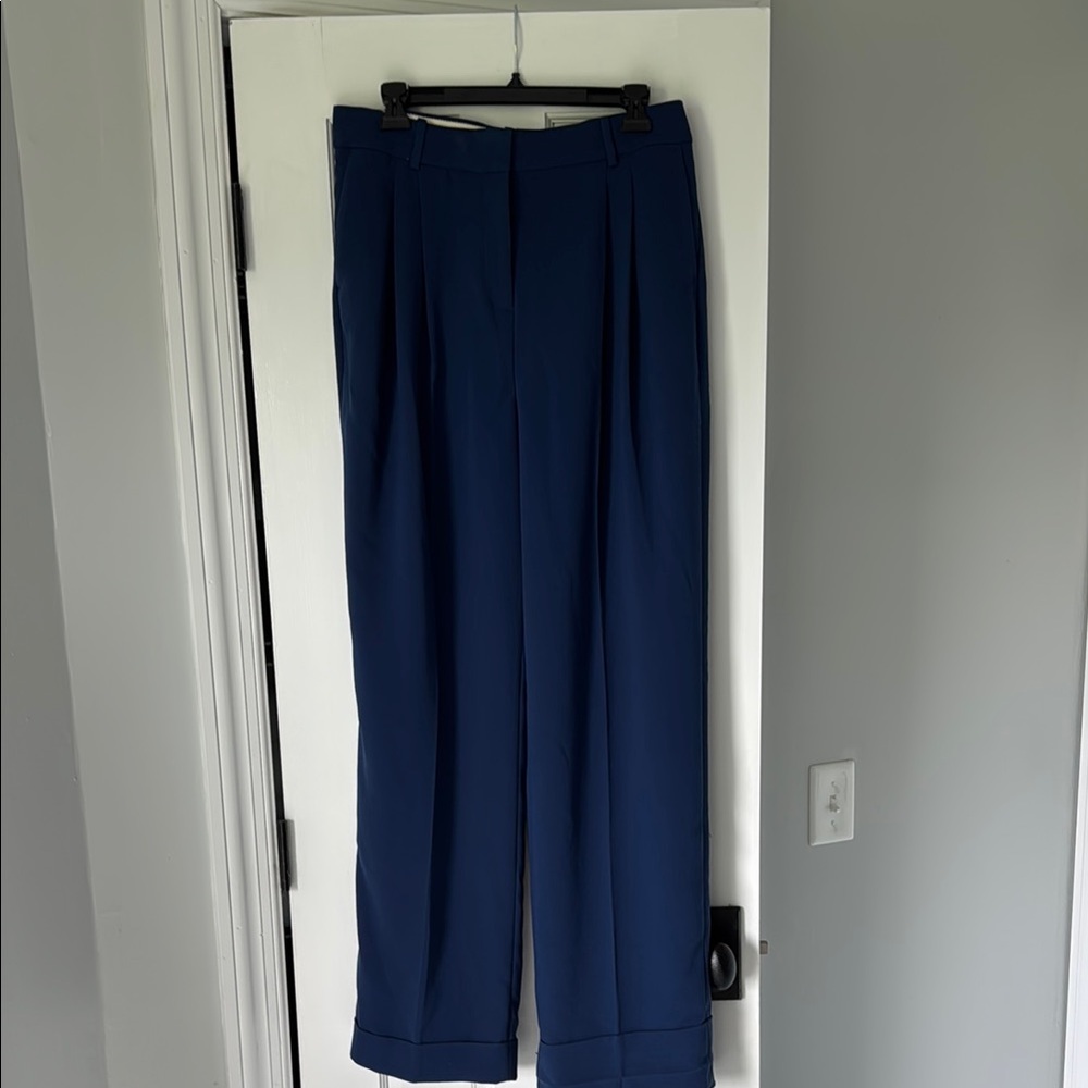 JCrew Essential Wide Leg Pant in City Crepe